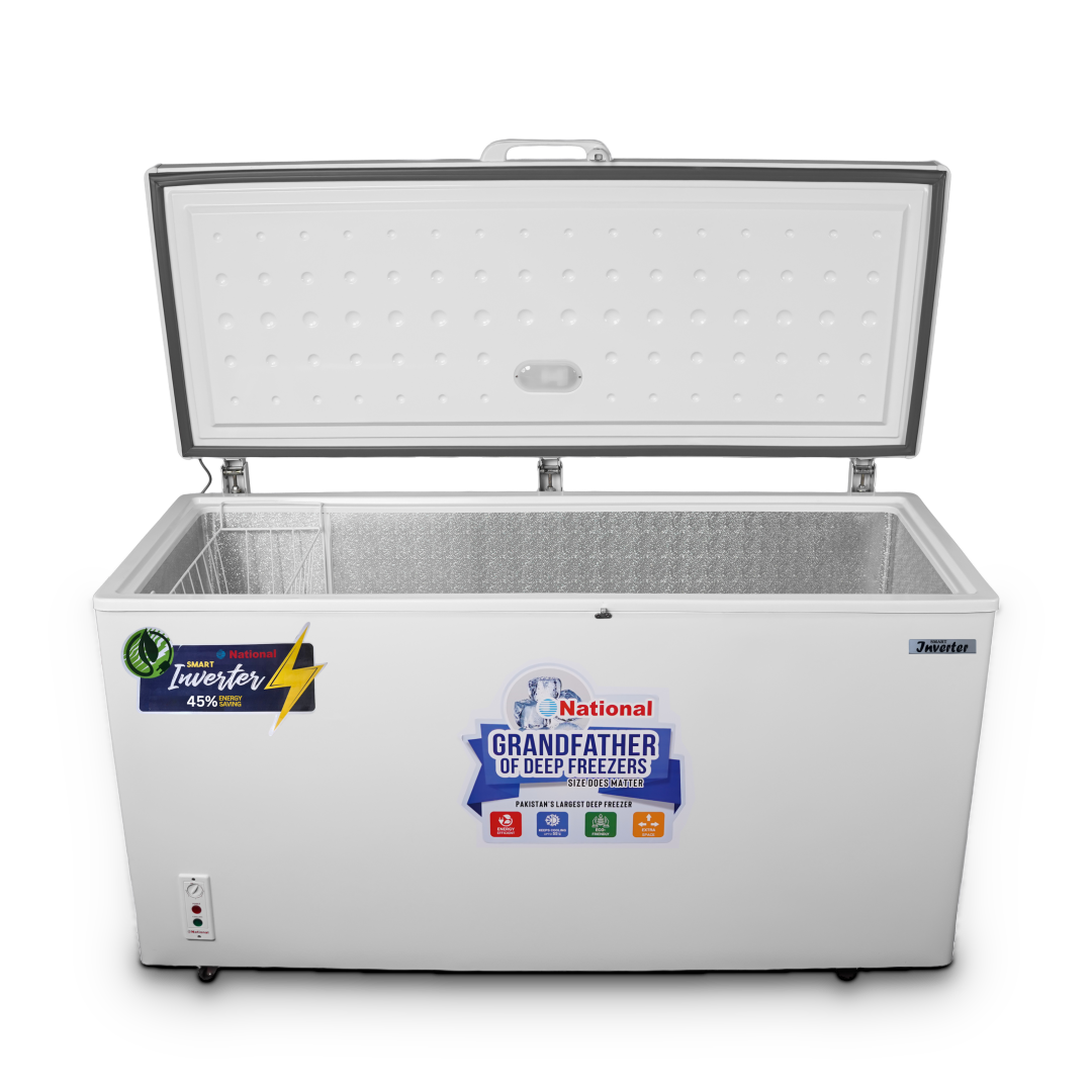 National Polar Inverter Single Door Deep Freezer