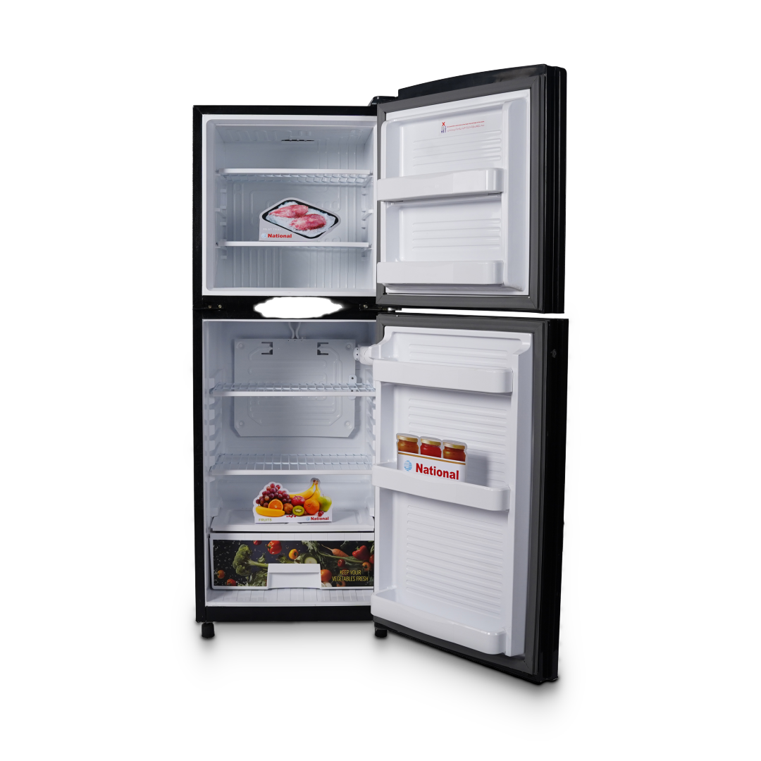 National Blaze Curved Glass Door Refrigerator