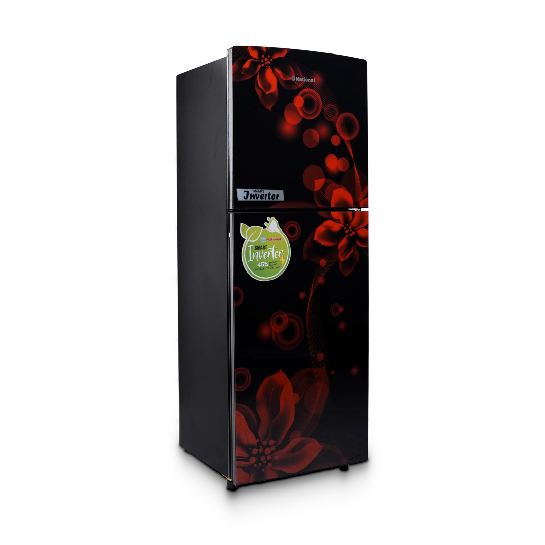 National Regal Inverter Curved Glass Door Refrigerator