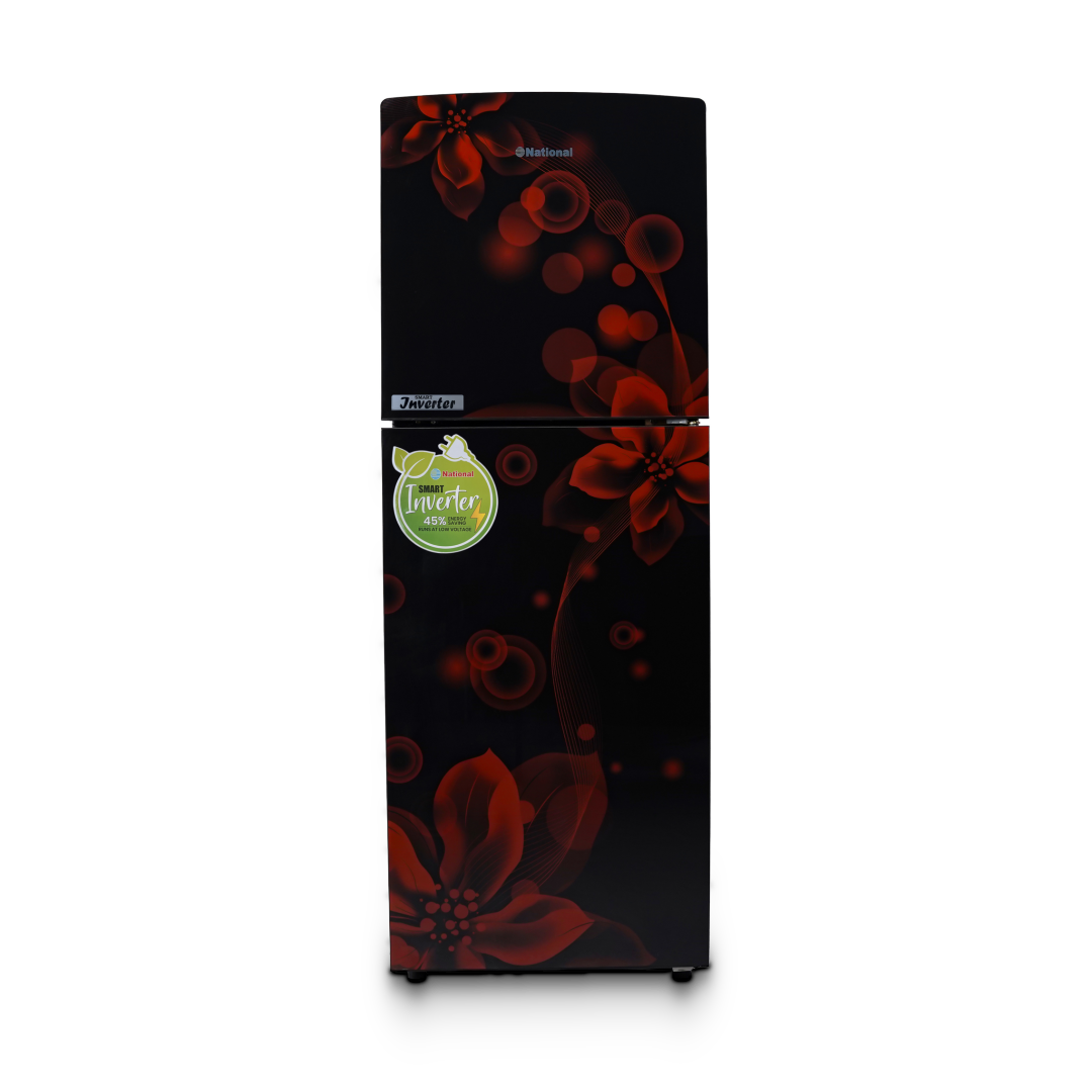 National Regal Inverter Curved Glass Door Refrigerator