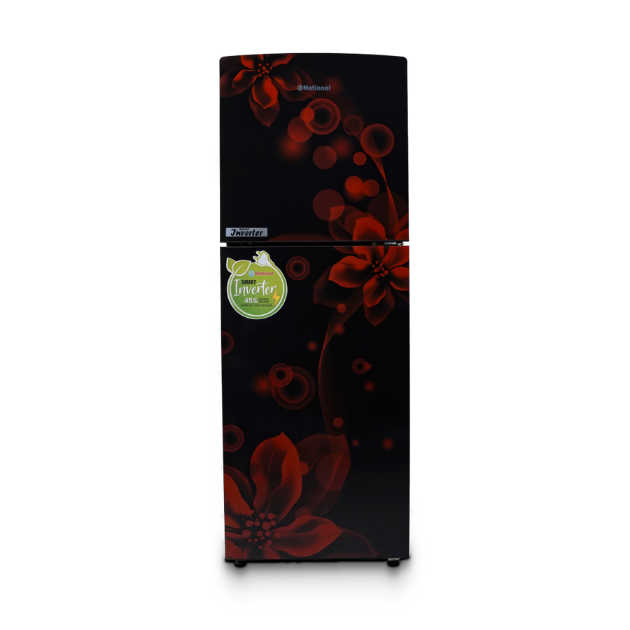 National Regal Inverter Curved Glass Door Refrigerator