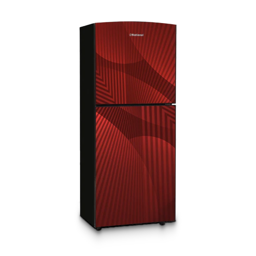 National Eclipse Curved Glass Door Refrigerator