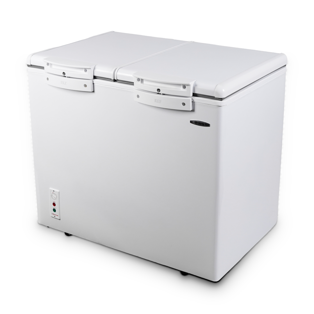 National Polar Twin Door Fridge & Freezer
