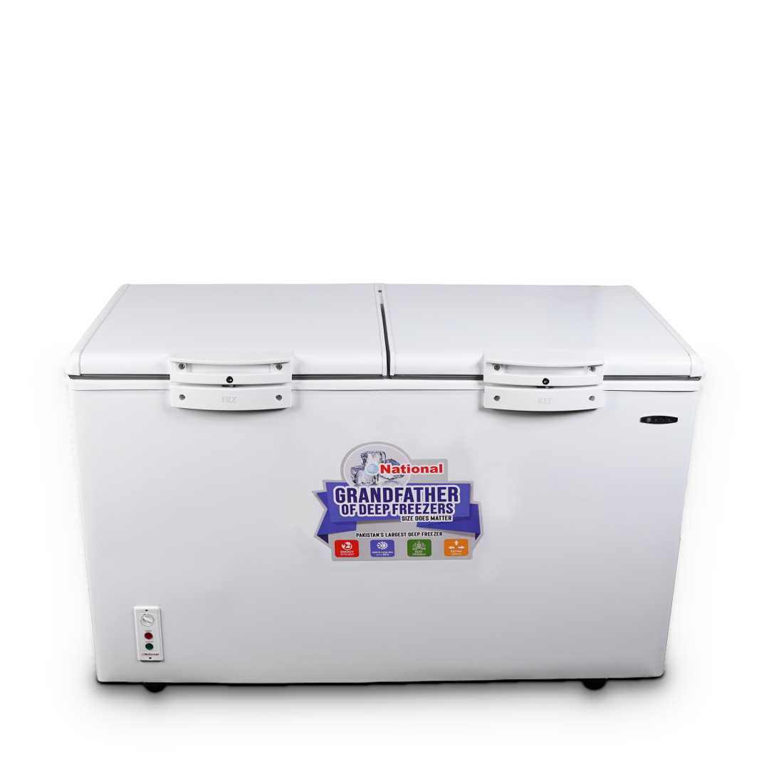 National Polar Double Door Deep Freezer
