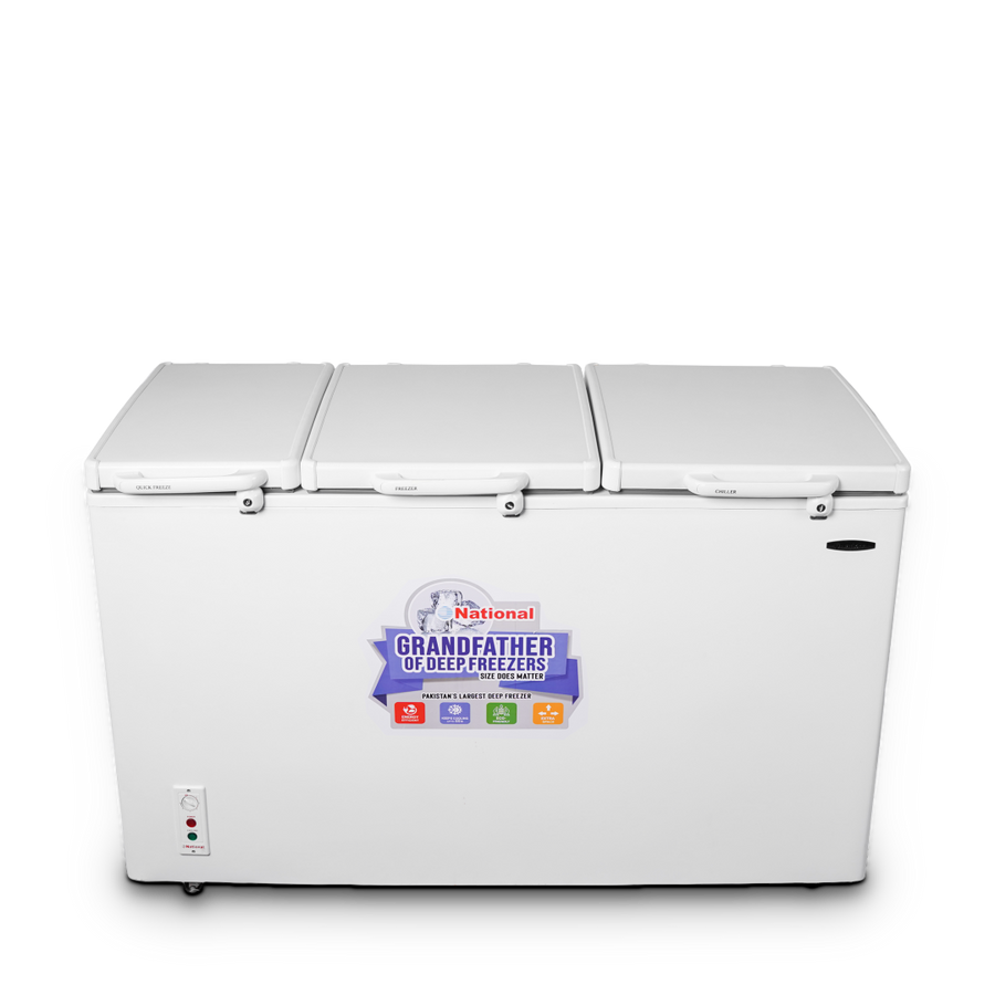 National Polar Triple Door Fridge, Freezer & Chiller
