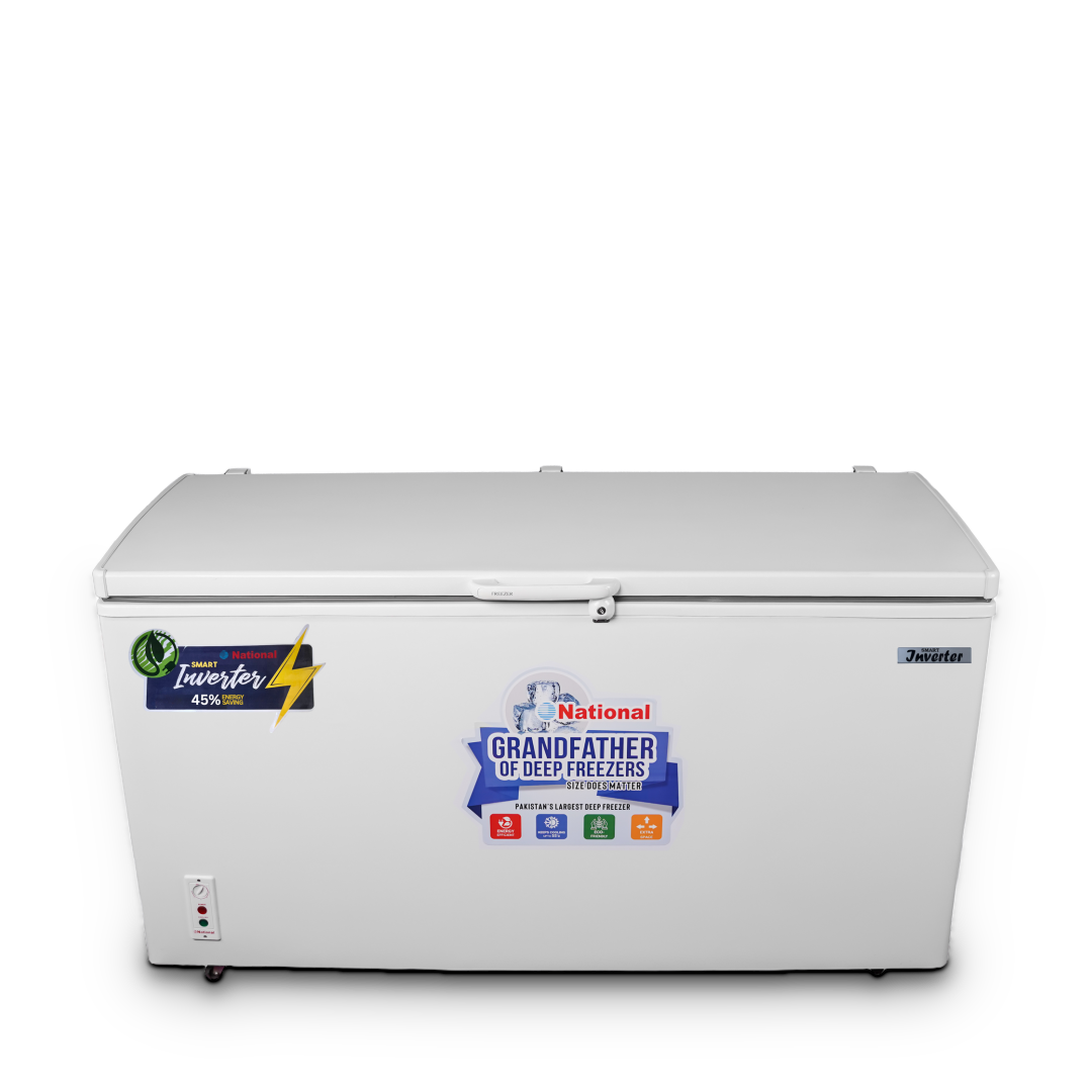 National Polar Inverter Single Door Deep Freezer