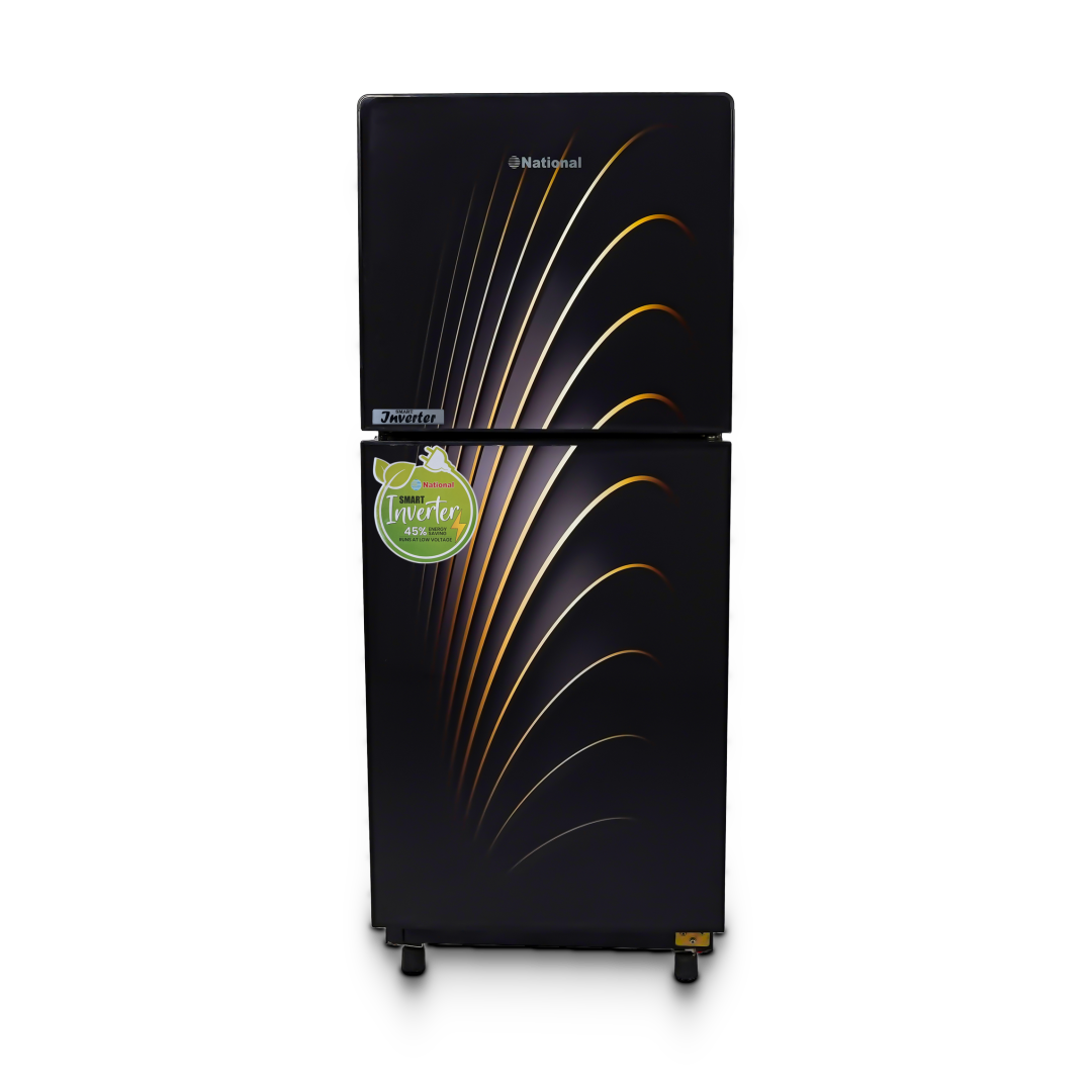 National Aura Inverter Glass Door Refrigerator