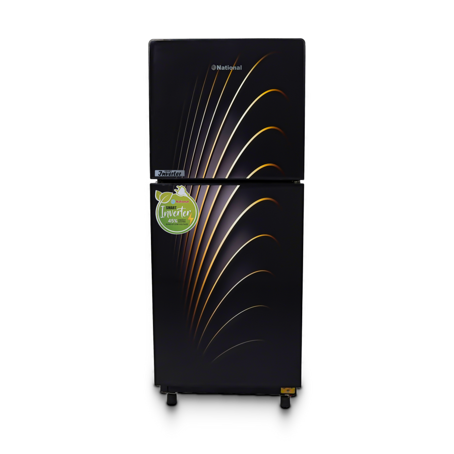 National Aura Inverter Glass Door Refrigerator