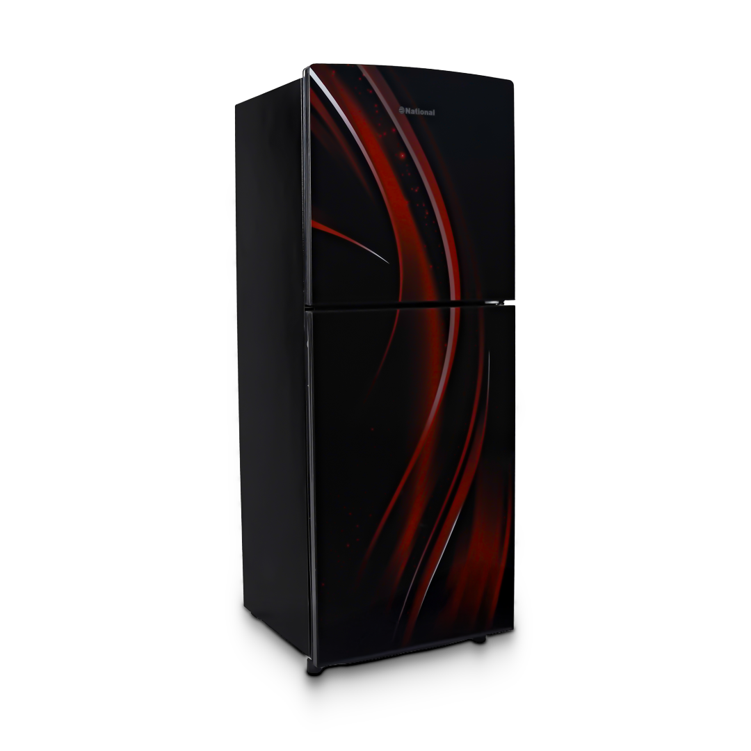 National Blaze Curved Glass Door Refrigerator