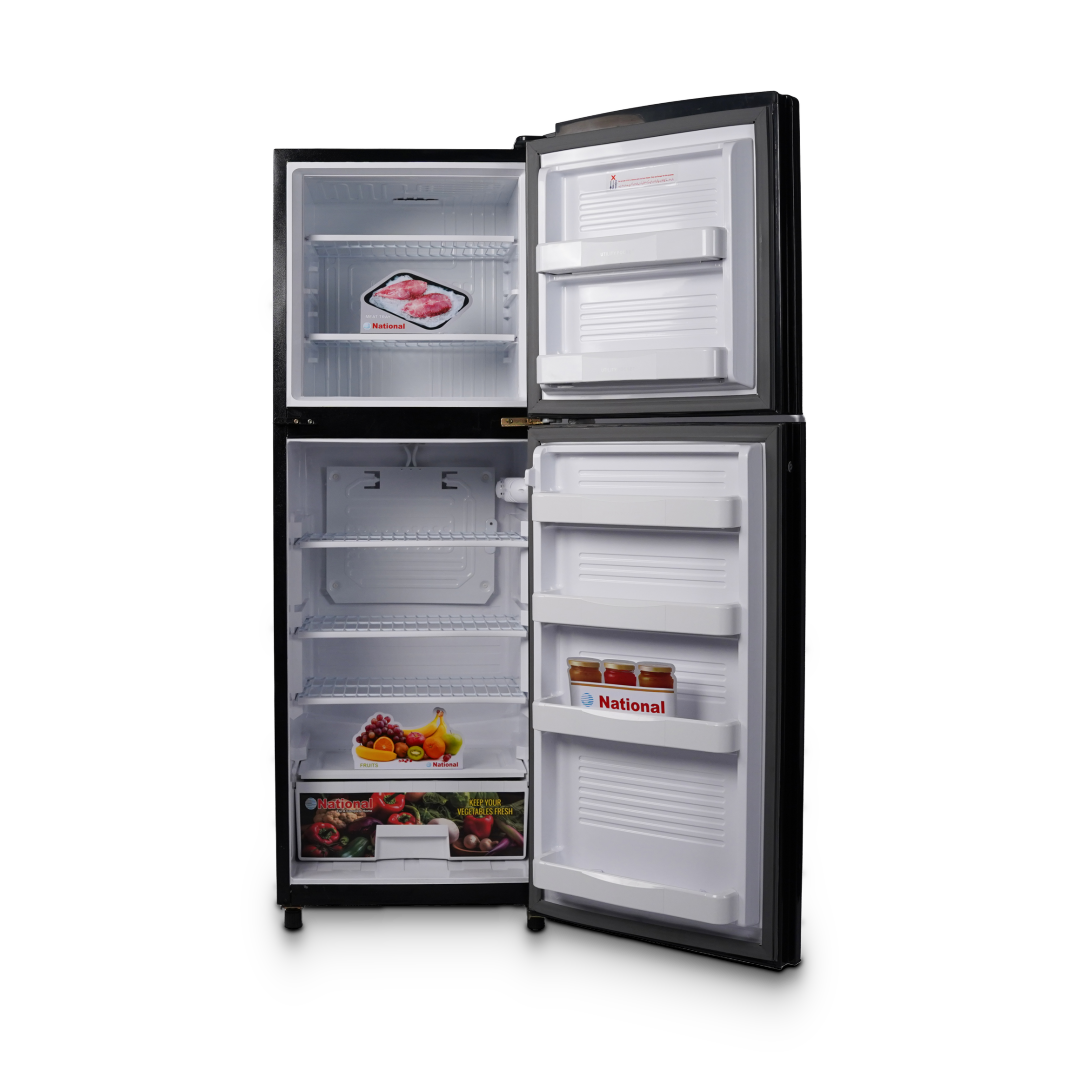 National Regal Inverter Curved Glass Door Refrigerator