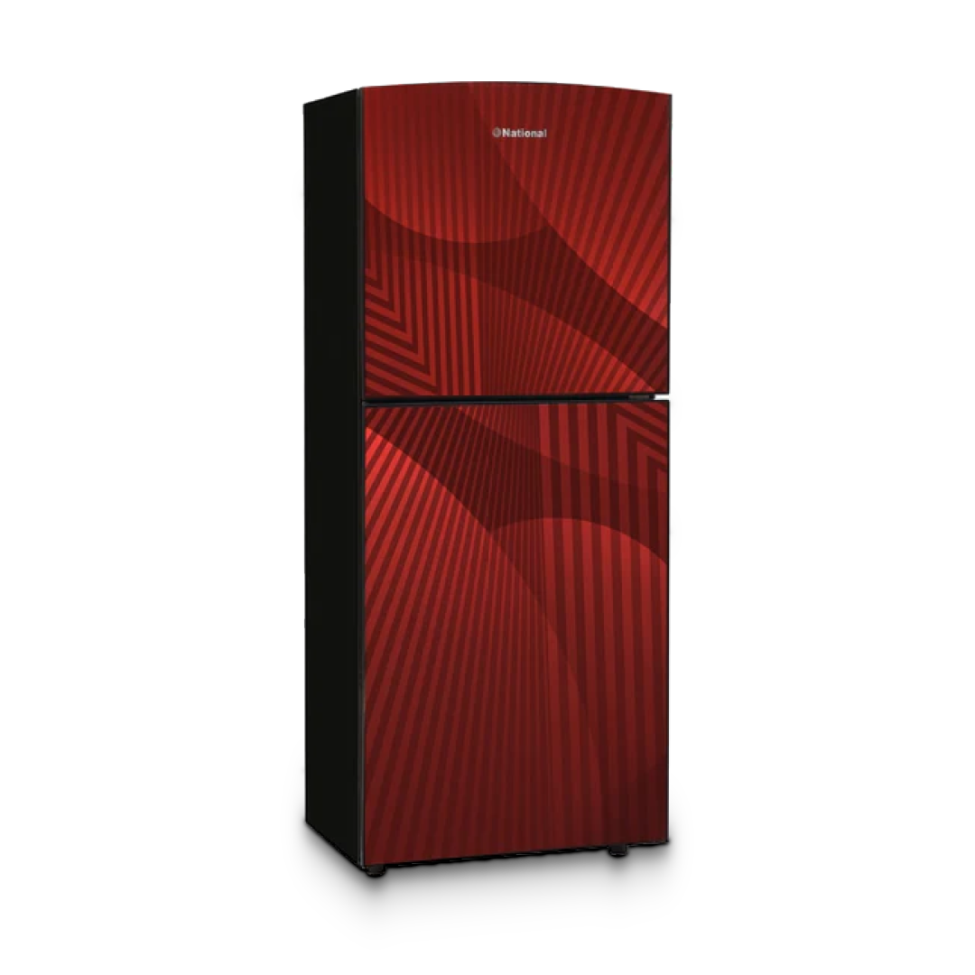 National Eclipse Curved Glass Door Refrigerator