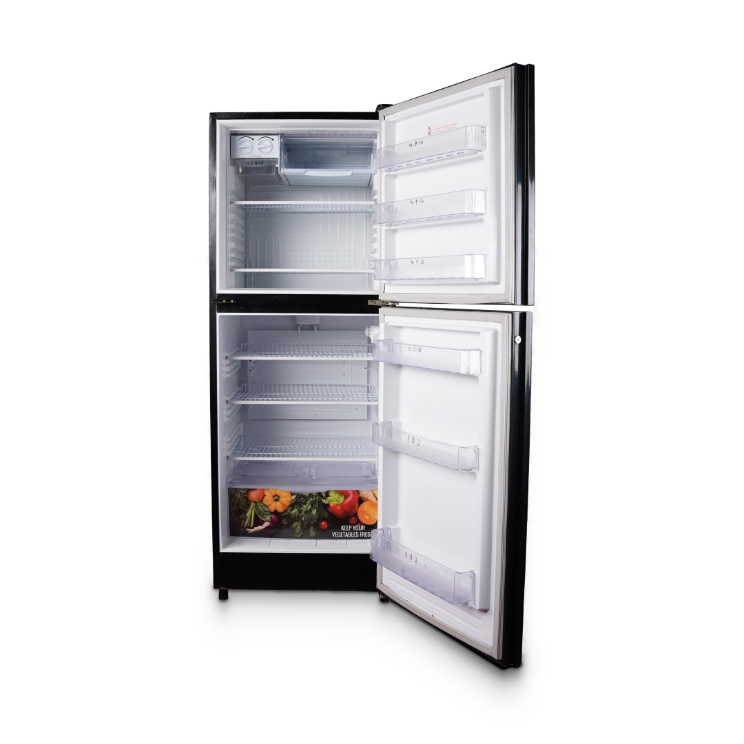 National Matrix Inverter Curved Glass Door Refrigerator